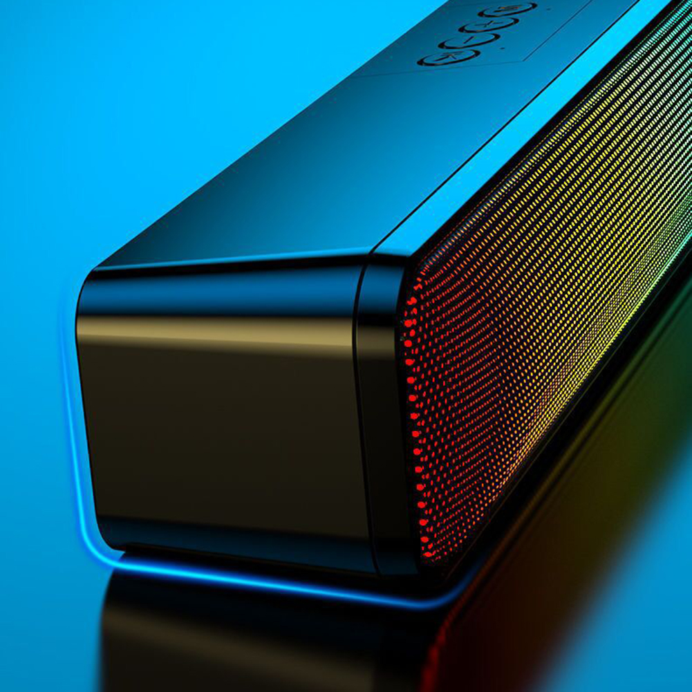 Audio Music Player Pc - RGB Wireless Speaker Bluetooth Desktop Speaker