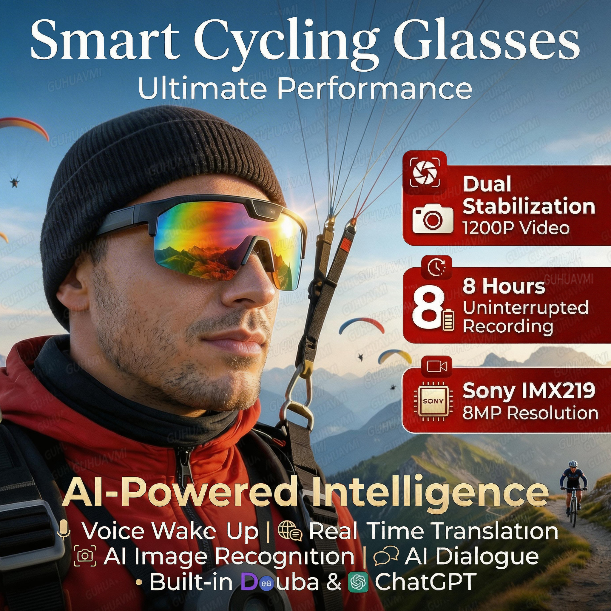 Audio Music For Video - 2026 New AI Smart Sports Glasses