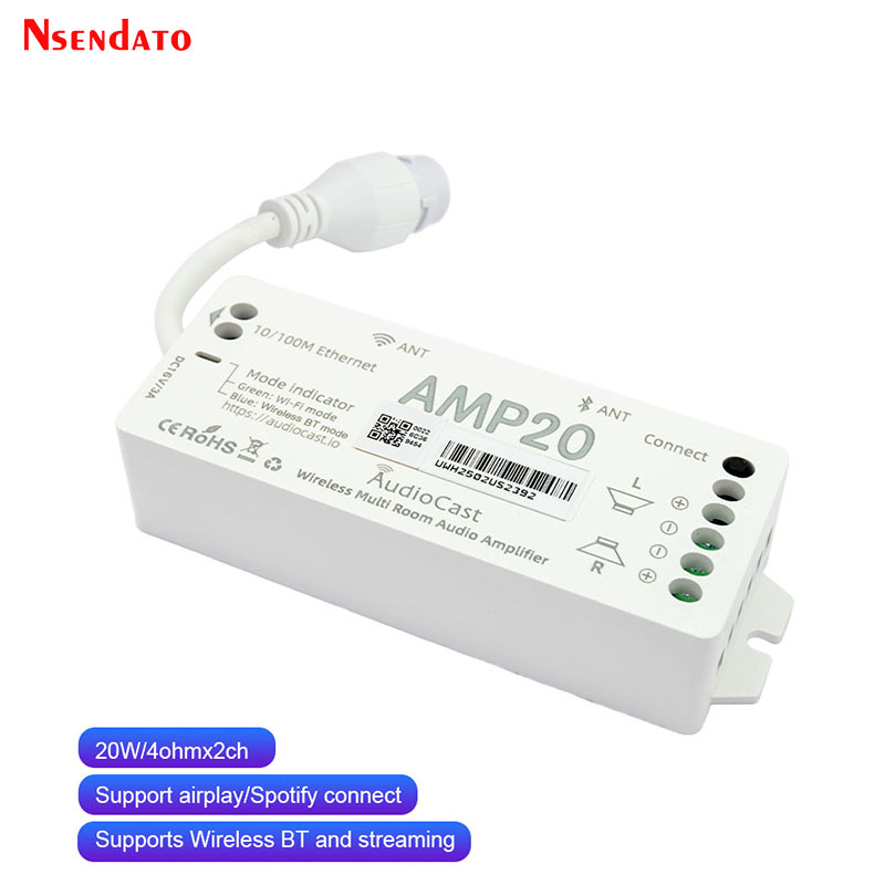 Audio Youtube Music Free - Audiocast AMP20 Wireless Audio Music Multi