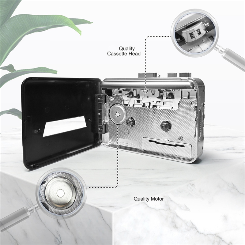 AA60-Super USB Cassette-To-MP3 - Audio Music Player Pc ulasan dan harga