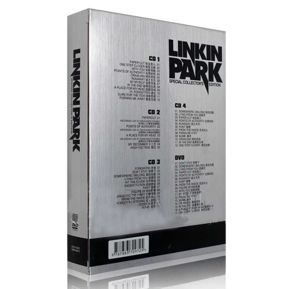 Linkin Park CD DVD Collection  - Audio Music For Video ulasan dan harga