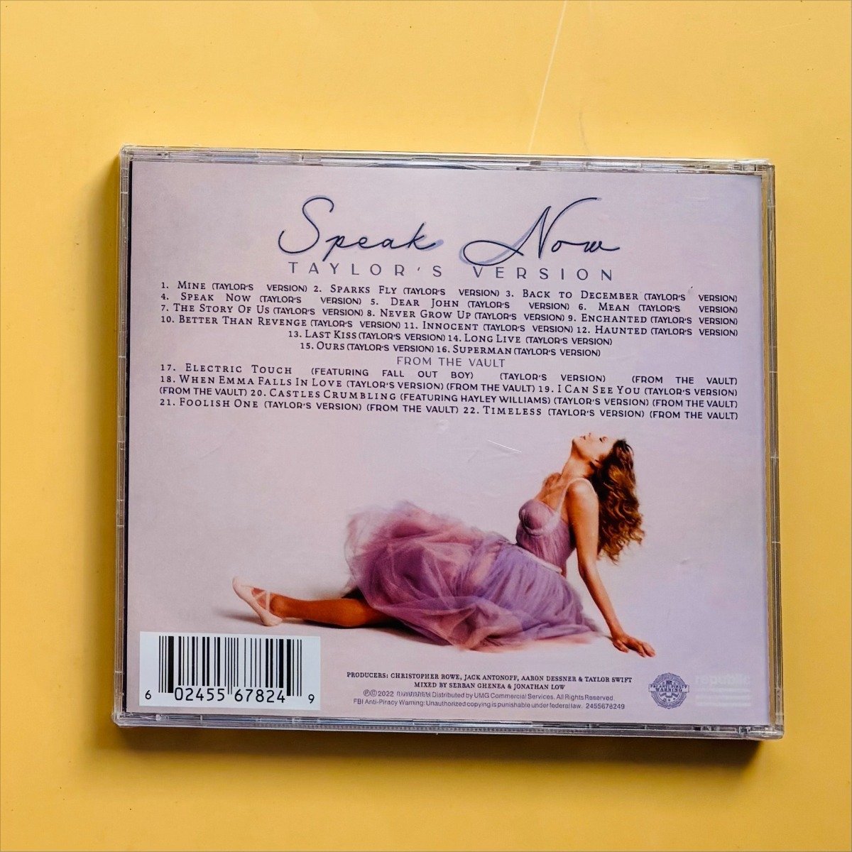 Speak Now (Taylor's Version) 2 - Audio Music Track ulasan dan harga