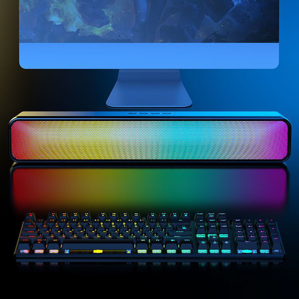 RGB Wireless Speaker Bluetooth - Audio Music Player Pc ulasan dan harga