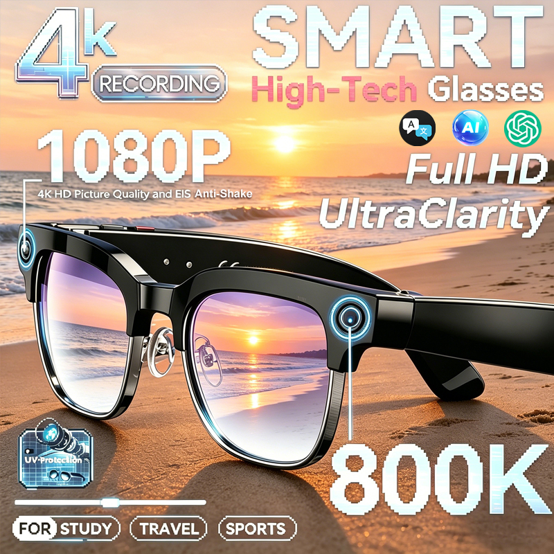 Smart Camera Glasses Photo and - Audio Music For Video ulasan dan harga