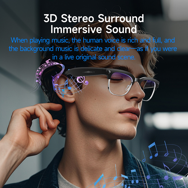 Smart Camera Glasses Photo and - Audio Music For Video ulasan dan harga
