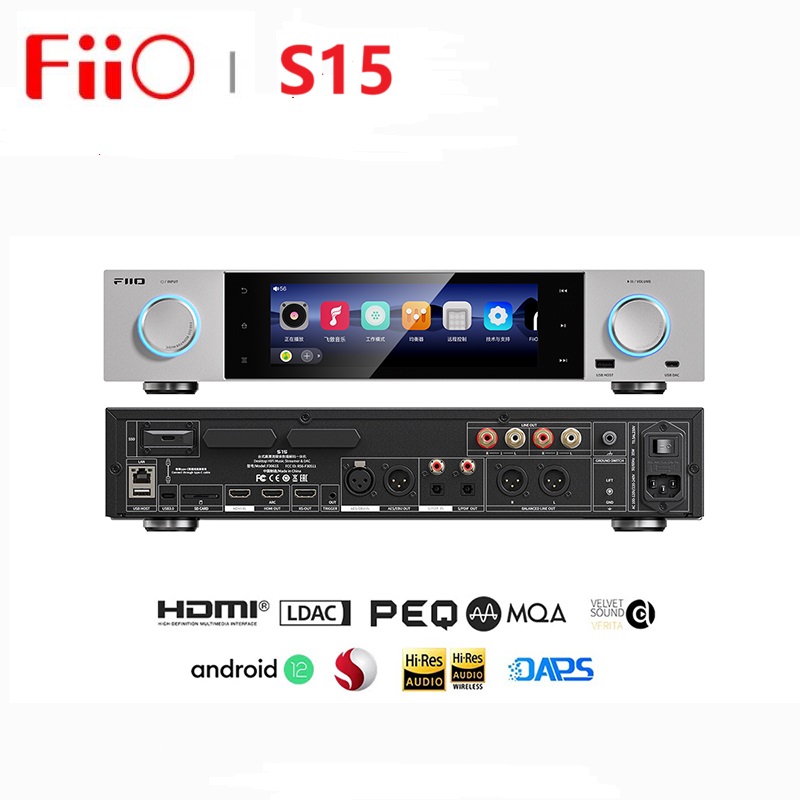 FiiO S15 Desktop Hi-Res Audio  - Audio Music Mp3 Free ulasan dan harga