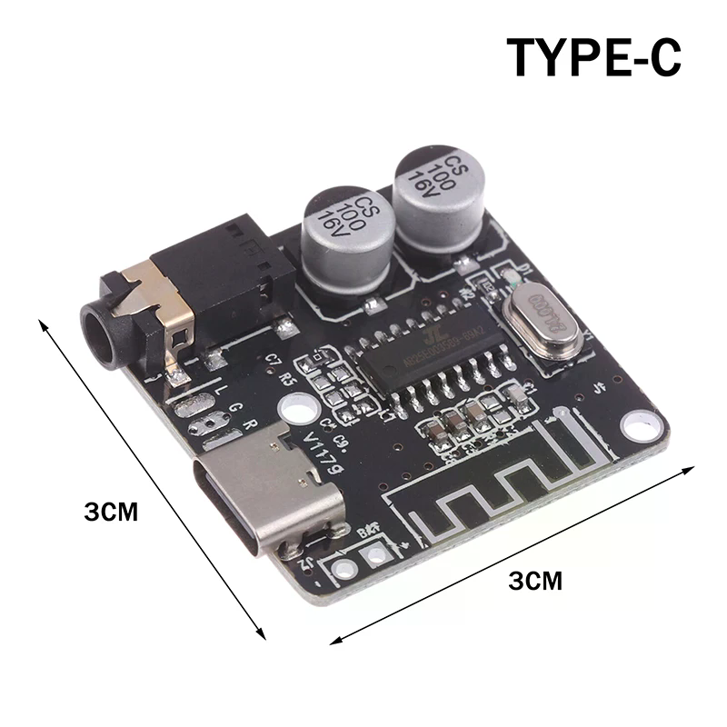 Type-C Bluetooth Audio Receive - Audio Music Mp3 Free ulasan dan harga