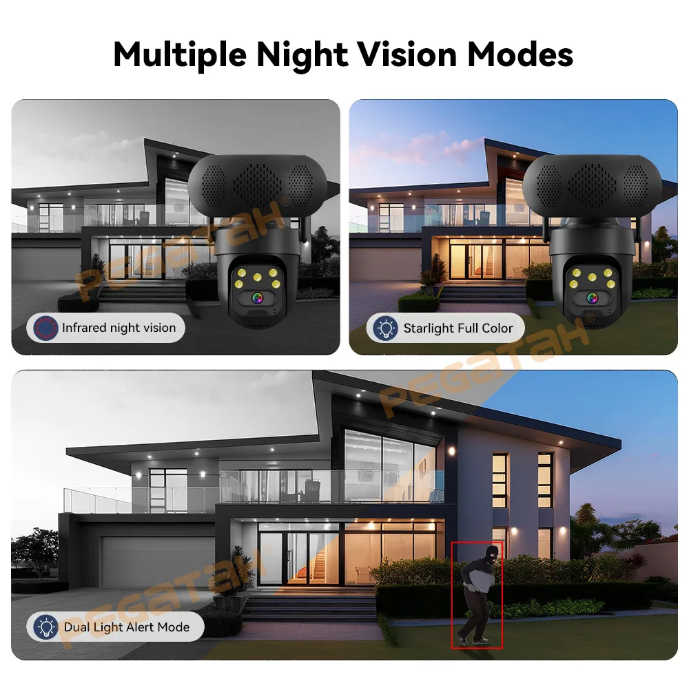 8MP WiFi IP Camera with Music  - Audio Music Track ulasan dan harga