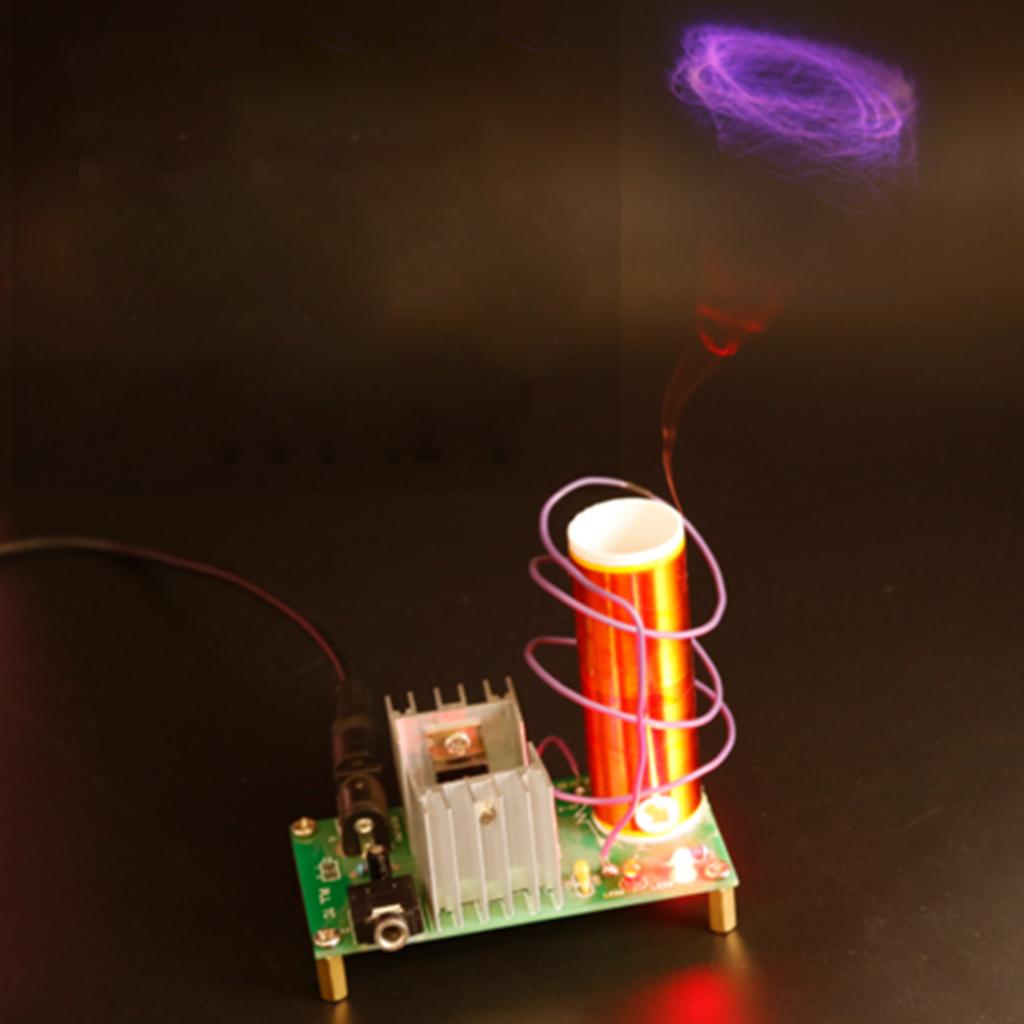 Small Musical Tesla Coil Plasm - Audio Music Light ulasan dan harga