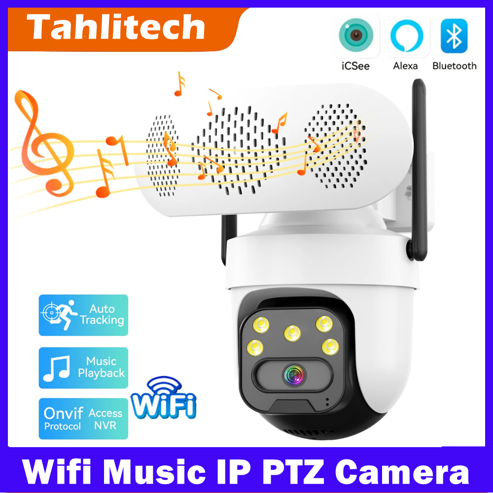 Wireless IP Camera Play Music  - Audio Music Track ulasan dan harga