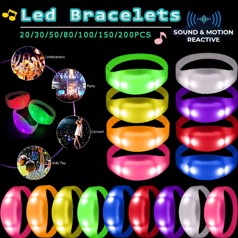 20-200PCS Music&Sound Activate - Audio Music Light ulasan dan harga