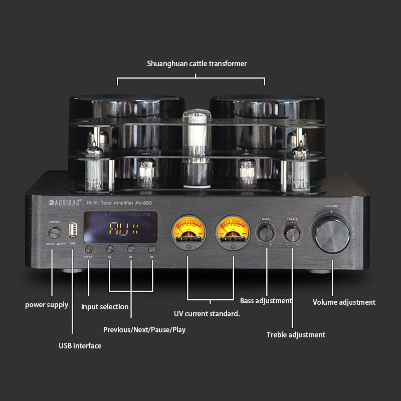 220V 200W*2 HiFi Wireless Blue - Audio Youtube Music Free ulasan dan harga