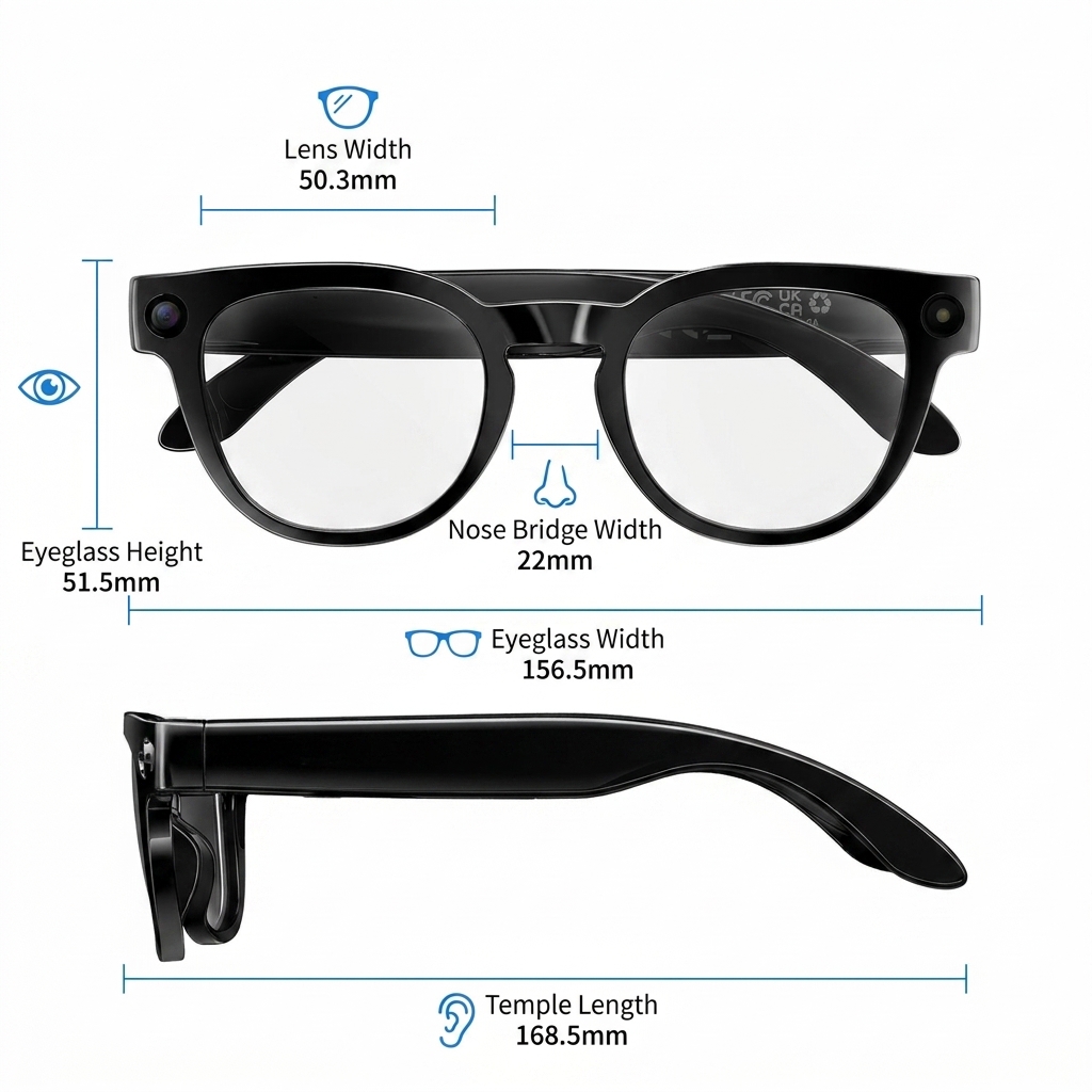 2026 New AI Smart Glasses with - Audio Music For Video ulasan dan harga