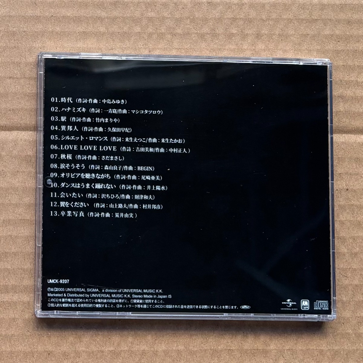 Hideaki Tokunaga VOCALIST Japa - Audio Music Cover ulasan dan harga