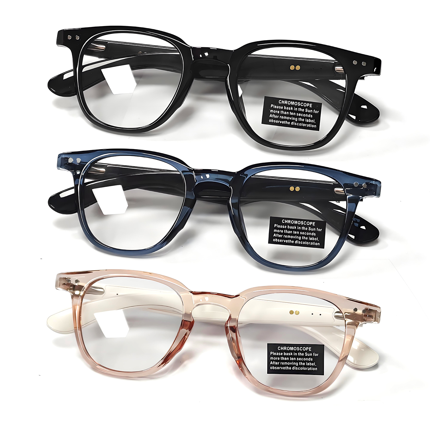 Photochromic Smart Glasses Ant - Audio Music For Video ulasan dan harga