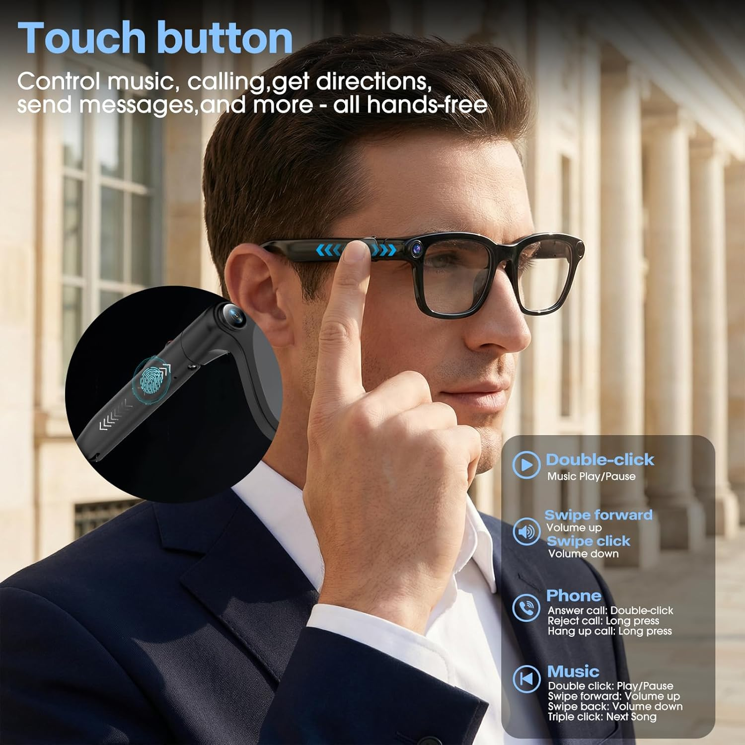 2026 New HD Smart Audio Glasse - Audio Music For Video ulasan dan harga