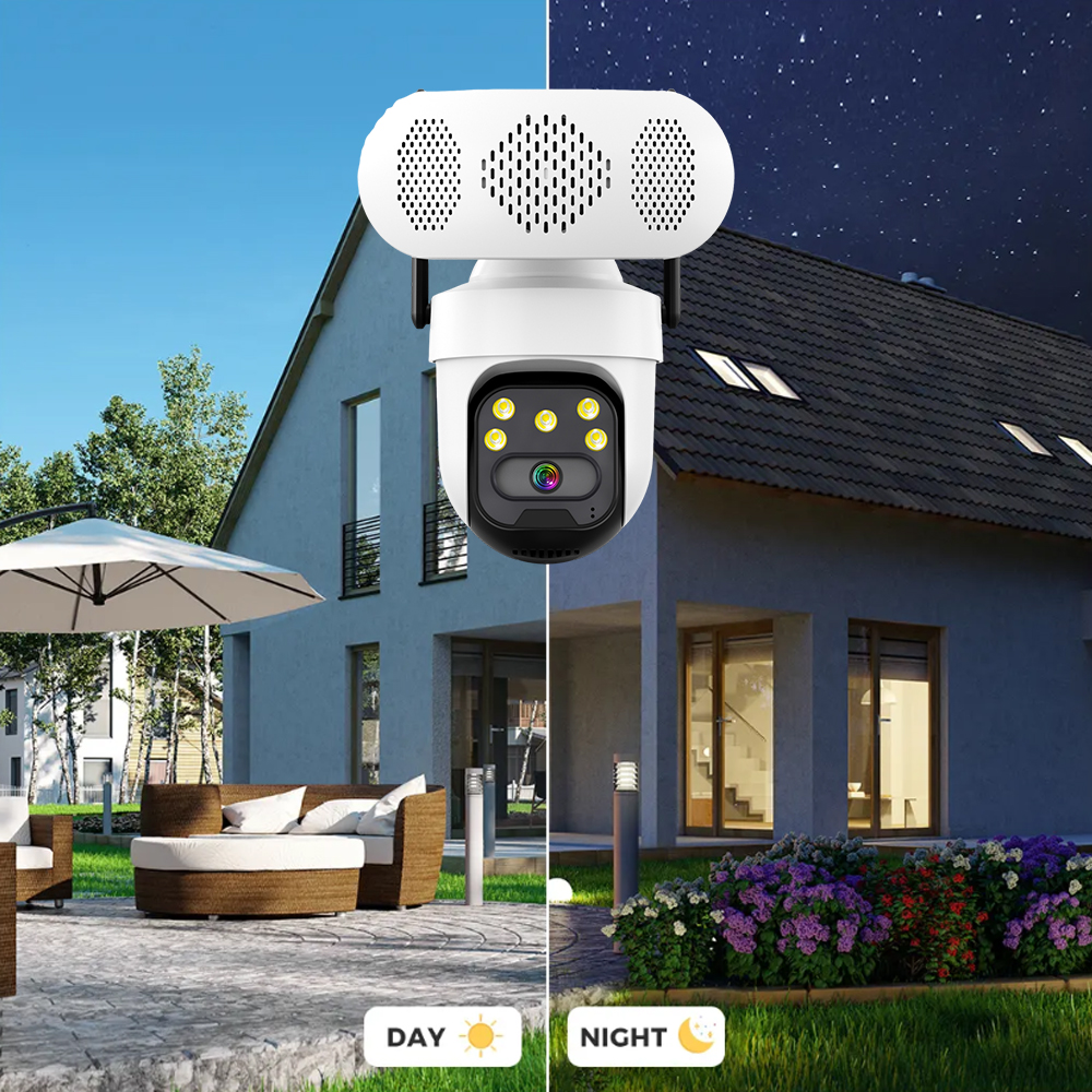 5MP Bluetooth Speaker PTZ Came - Audio Music Track ulasan dan harga