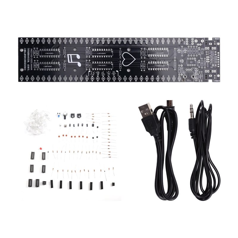 CJSD-30 Sections DIY LED Audio - Audio Music Light ulasan dan harga