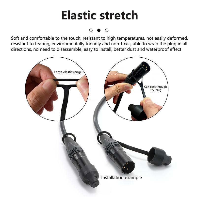 2Pcs Silicone Dust Cover Water - Audio Music Cover ulasan dan harga