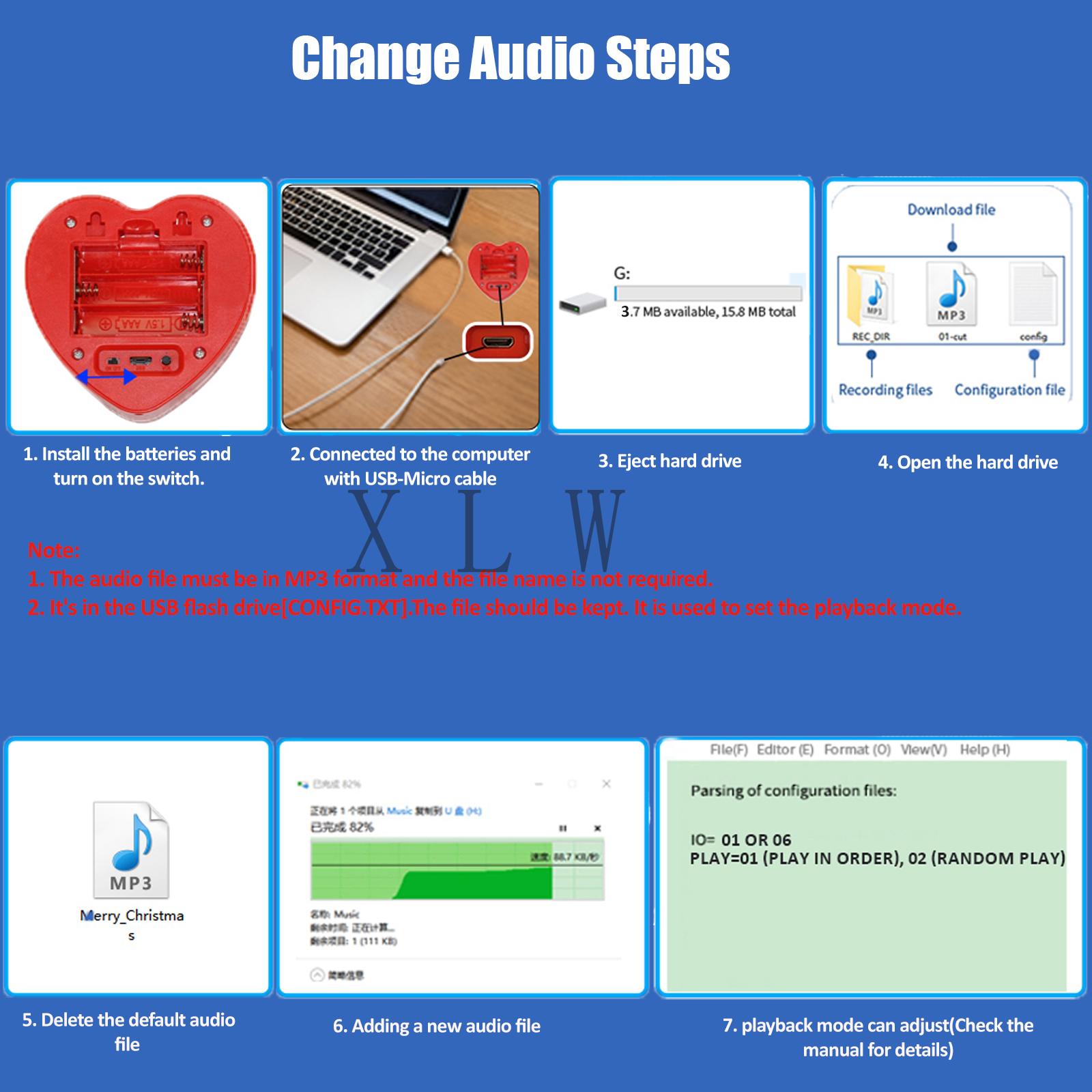 Voice Box for Xmas DIY Gifts B - Download Audio Music Player ulasan dan harga