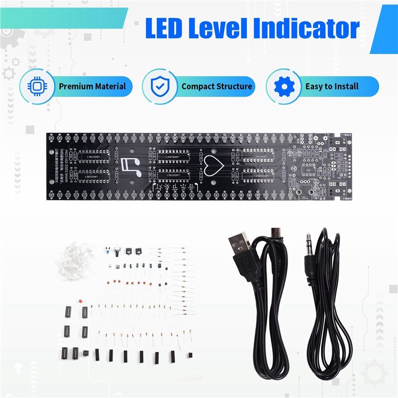 【DIGITAL GADGET】TYPE-C USB LED - Audio Music Light ulasan dan harga