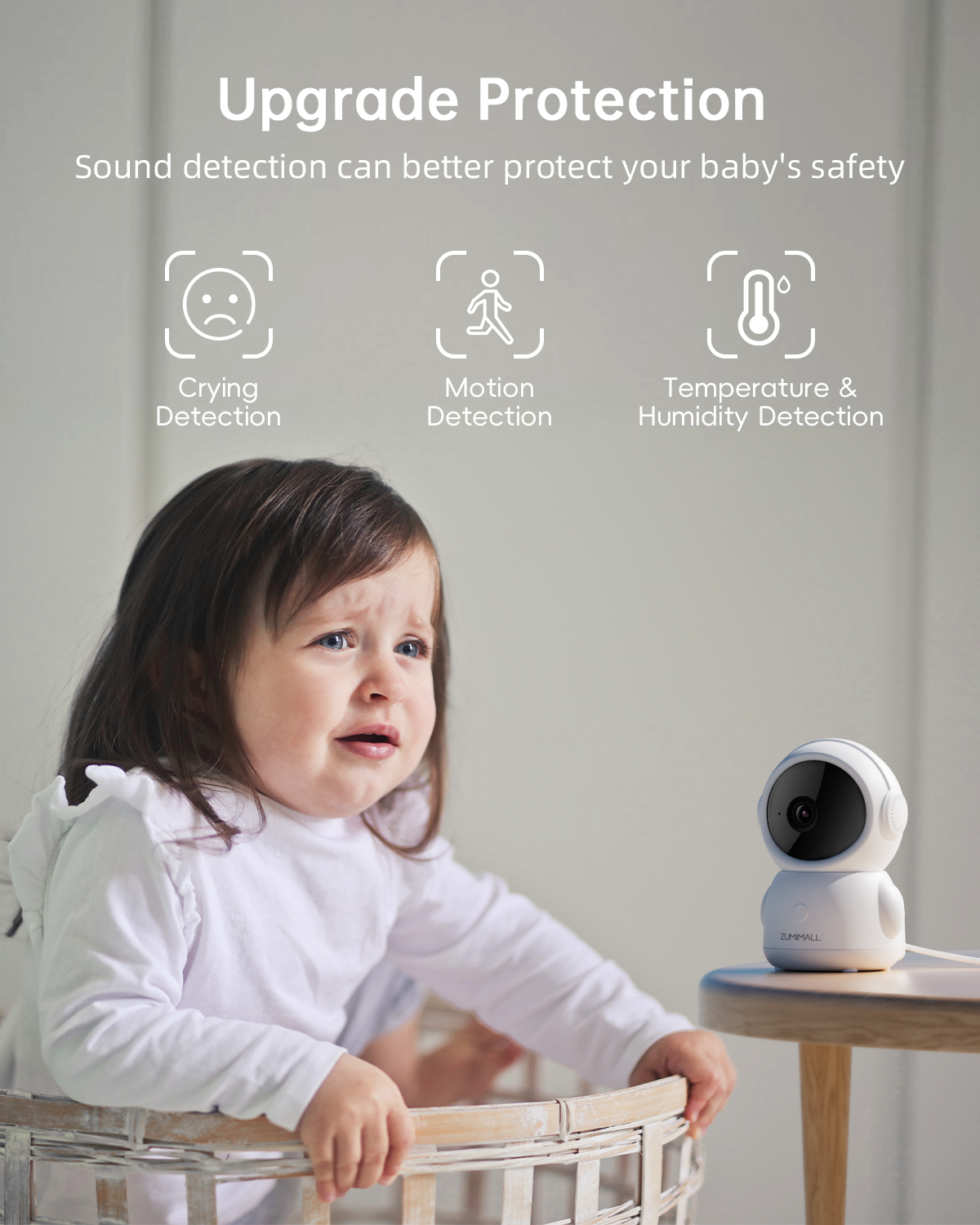ZUMIMALL Wired security Camera - Audio Music Track ulasan dan harga