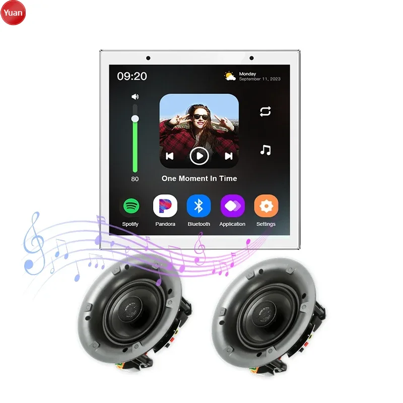 4-Inch Smart Home Background M - Audio Music For Background ulasan dan harga