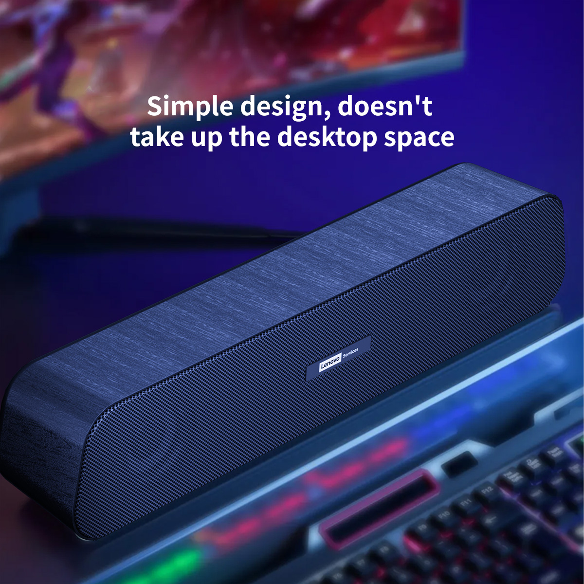 Lenovo USB Stereo Desktop Spea - Audio Music Player Pc ulasan dan harga