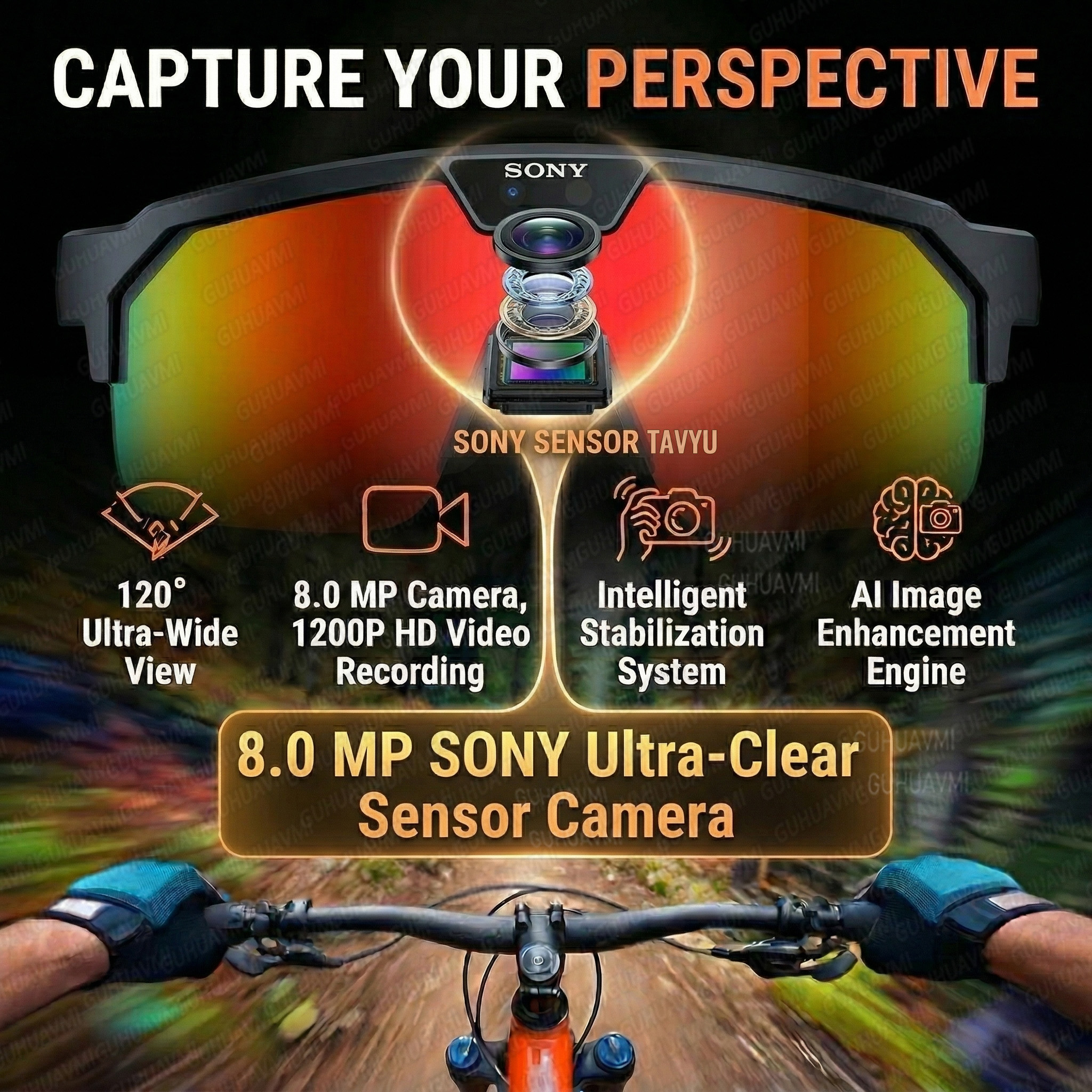New POV Sports Cycling Smart G - Audio Music For Video ulasan dan harga