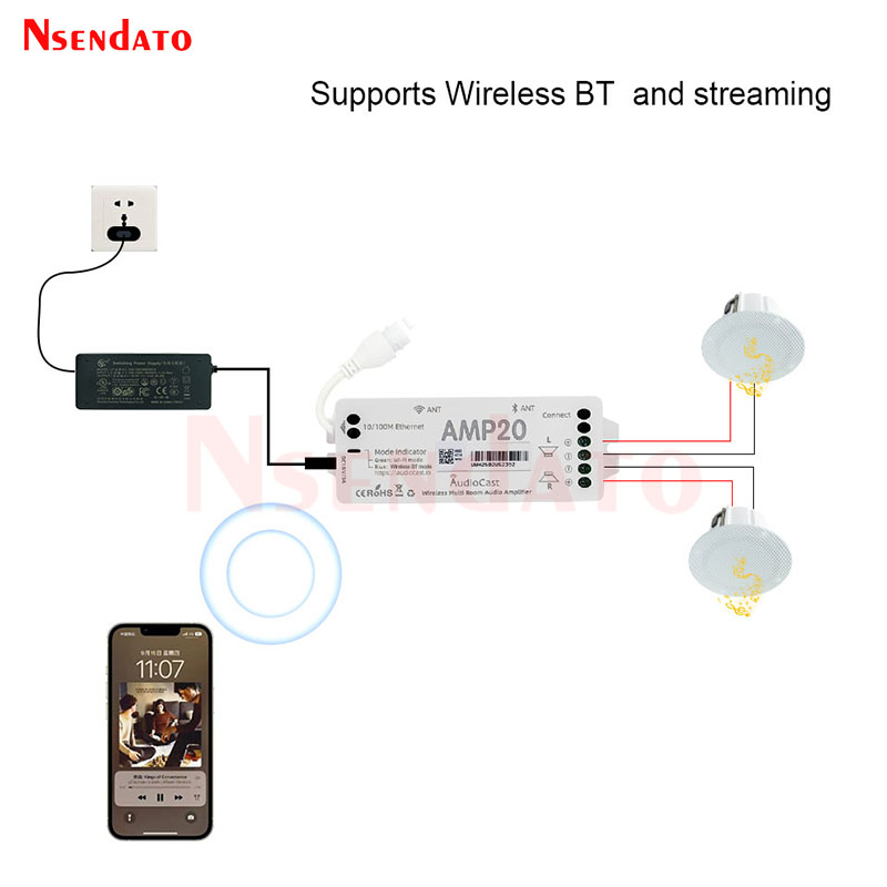 Audiocast AMP20 Wireless Audio - Audio Youtube Music Free ulasan dan harga