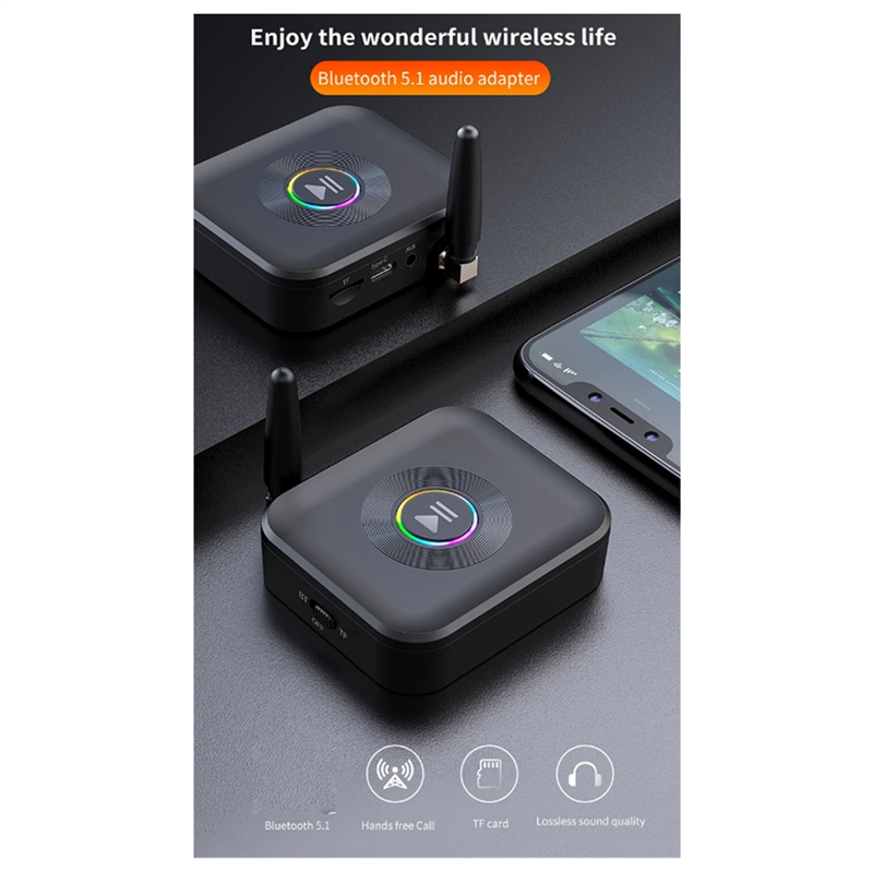 Excellent-Wireless Audio Recei - Audio Music Light ulasan dan harga