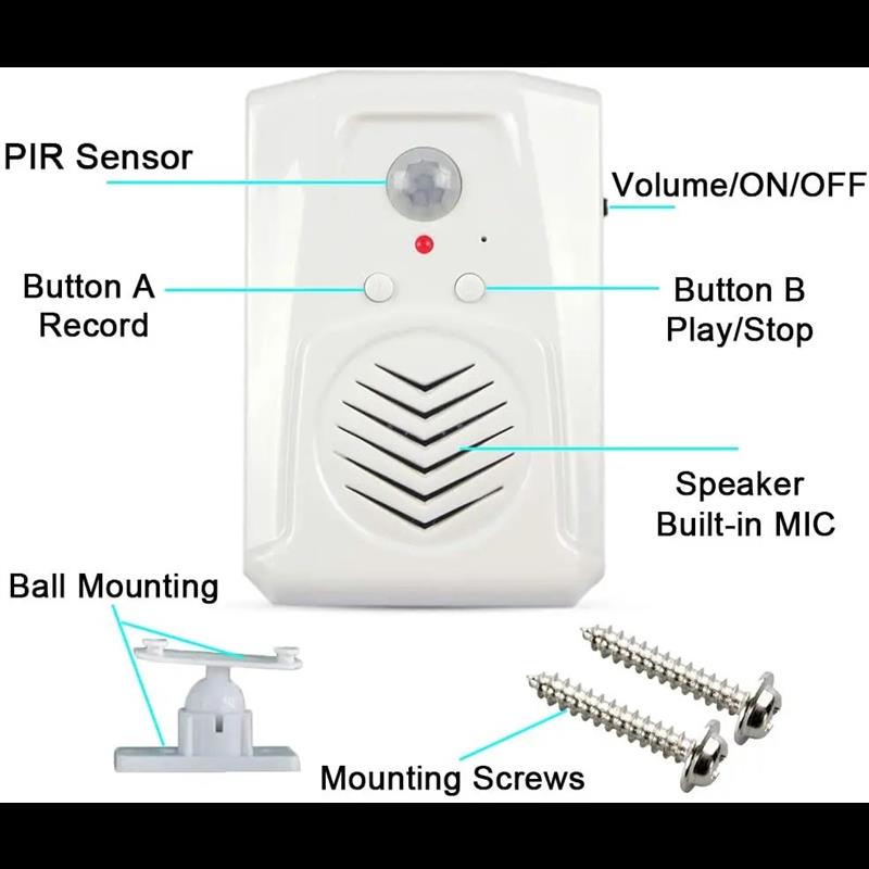 Audio Downloadable Mini PIR Mo - Download Audio Music Player ulasan dan harga