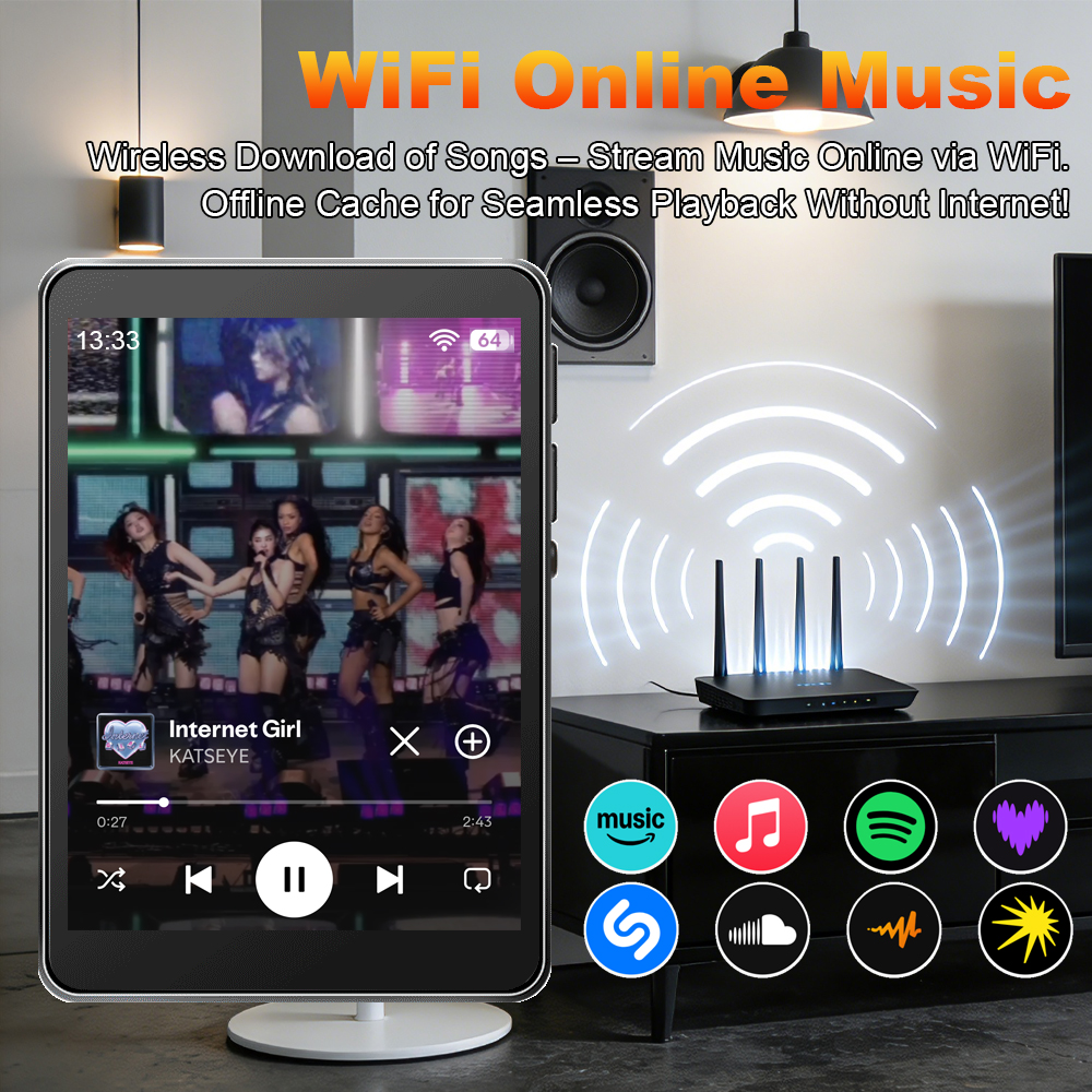 WiFi MP3 Player Andriod 10 Spo - Download Audio Music Player ulasan dan harga
